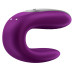 Смарт-вибратор для пар Satisfyer Double Fun (Violet) с пультом ДУ - Фото №3