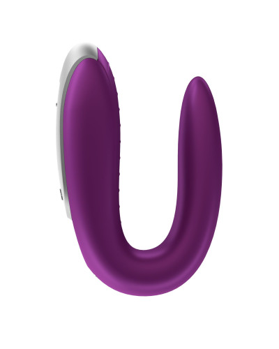 Смарт-вибратор для пар Satisfyer Double Fun (Violet) с пультом ДУ - Фото №4
