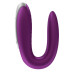 Смарт-вибратор для пар Satisfyer Double Fun (Violet) с пультом ДУ - Фото №4