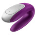 Смарт-вибратор для пар Satisfyer Double Fun (Violet) с пультом ДУ - Фото №6