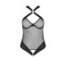 Сетчатый боди с халтером Passion Amanda Body S/M, black - Фото №3