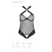 Сетчатый боди с халтером Passion Amanda Body S/M, black - Фото №5