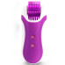 Стимулятор с имитацией оральных ласк FeelzToys - Clitella Oral Clitoral Stimulator Purple - Фото №4