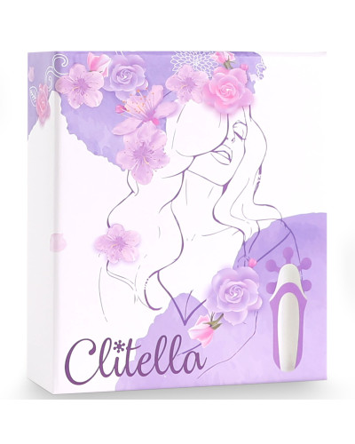 Стимулятор с имитацией оральных ласк FeelzToys - Clitella Oral Clitoral Stimulator Purple - Фото №6
