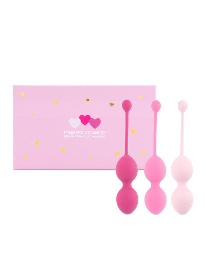 Набор вагинальных шариков для продвинутых FeelzToys - FemmeFit Advanced Pelvic Muscle Training Set - Фото №1