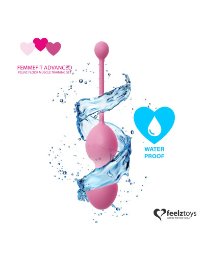 Набор вагинальных шариков для продвинутых FeelzToys - FemmeFit Advanced Pelvic Muscle Training Set - Фото №6