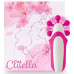 Стимулятор з імітацією оральних пестощів FeelzToys - Clitella Oral Clitoral Stimulator Pink - Фото №1