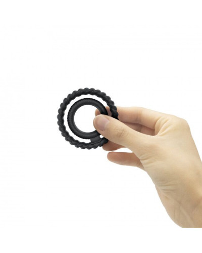 Эрекционное кольцо двойное Dorcel DUAL RING - Фото №6