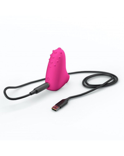Вібратор на палець Dorcel MAGIC FINGER Rose перезаряджуваний, 3 режими роботи - Фото №5