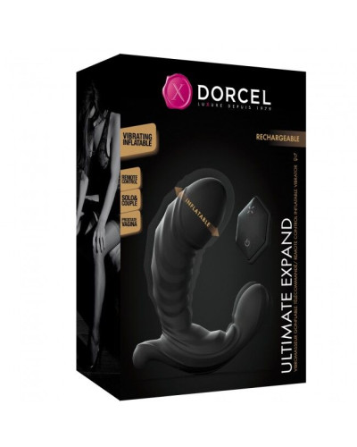 Універсальний вібратор зі стволом, що надувається Dorcel ULTIMATE EXPAND - Фото №8