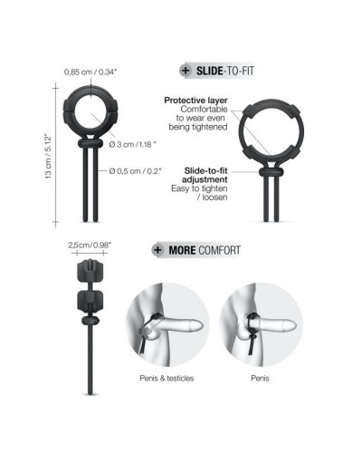 Регульоване ерекційне кільце Dorcel FIT RING - Фото №14