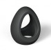 Ерекційне кільце подвійне Love To Love FLUX RING - BLACK ONYX - Фото №1