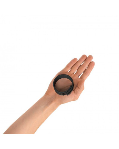 Регулируемое эрекционное кольцо на кнопках Love To Love HERO RING - BLACK ONYX - Фото №3