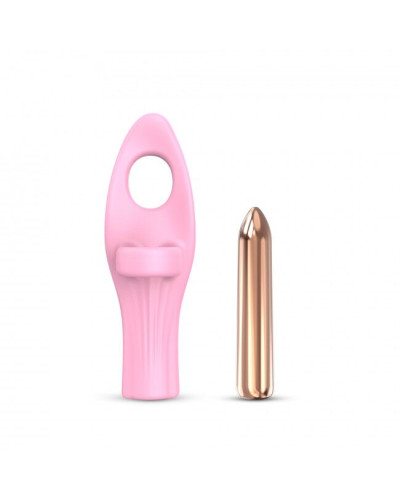 Вібратор на палець Love To Love Tickle me - BABY PINK перезаряджається, 3 варіанти використання - Фото №2