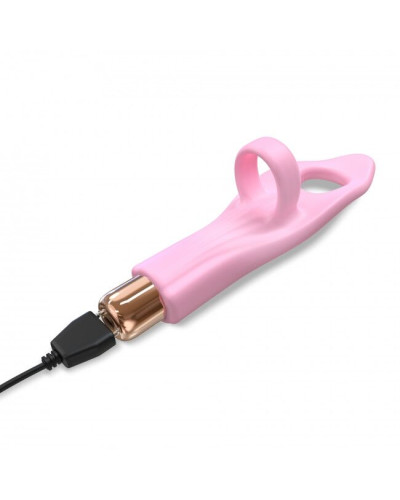 Вібратор на палець Love To Love Tickle me - BABY PINK перезаряджається, 3 варіанти використання - Фото №4