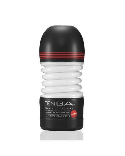 Мастурбатор Tenga Rolling Head Cup Strong с интенсивной стимуляцией головки - Фото №1