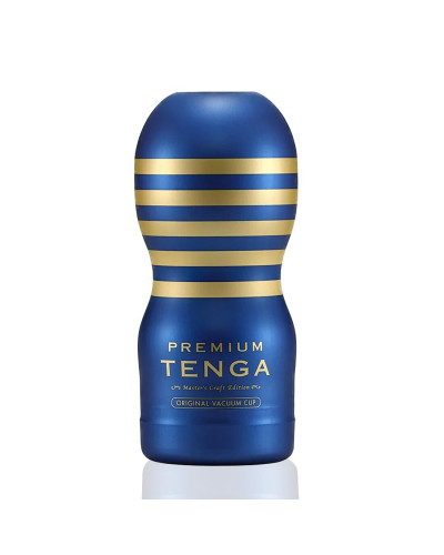 Мастурбатор Tenga Premium Original Vacuum Cup (глубокая глотка) с вакуумной стимуляцией - Фото №1