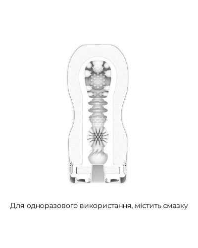 Мастурбатор Tenga Premium Original Vacuum Cup Gentle (глубокая глотка) с вакуумной стимуляцией - Фото №6