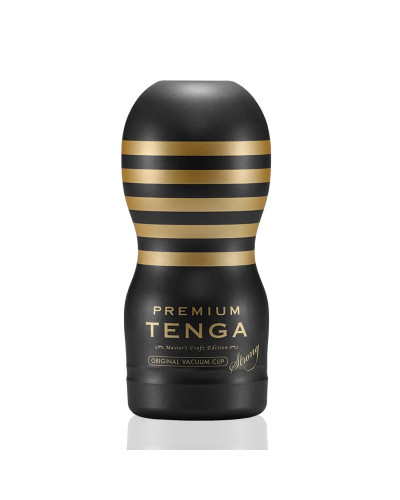 Мастурбатор Tenga Premium Original Vacuum Cup Strong (глубокая глотка) с вакуумной стимуляцией - Фото №1