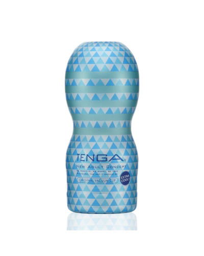 Мастурбатор Tenga Deep Throat Cup Extra Cool з охолоджувальним лубрикантом (глибоке горло) - Фото №1