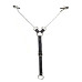 Затискачі для сосків з фіксацією на пенісі Art of Sex – Nipple Clamps for Men, екошкіра - Фото №2