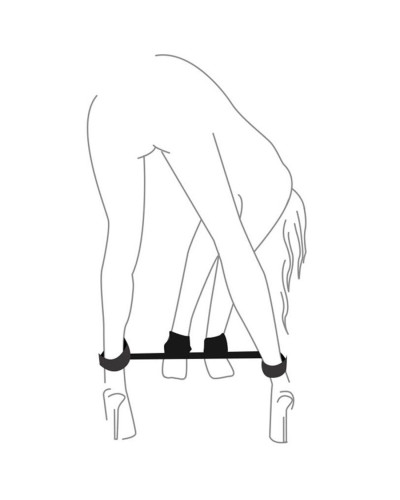 Набір для фіксації Art of Sex – BDSM Straight Line Fixation Simple - Фото №2