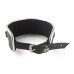 Ошейник из натуральной кожи со стразами и кольцом Art of Sex - Collar Ring - Фото №4