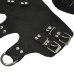 Поножи-манжеты для подвеса за ноги Art of Sex – Leg Cuffs For Suspension, черные, натуральная кожа - Фото №4