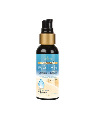 Лубрикант на водній основі Sensuva Natural Water-Based (57 мл), без гліцерину та парабенів - Фото №1