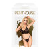 Комплект бралет та стрінги Penthouse - Double Spice Black L/XL - Фото №3