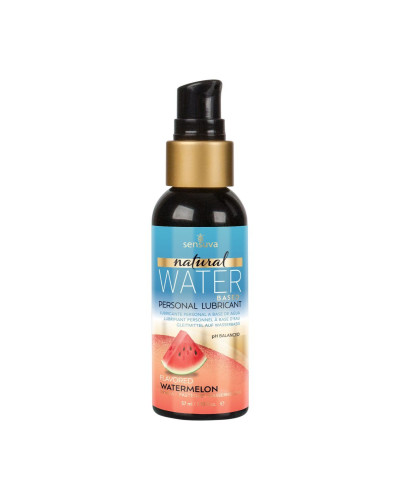 Змазка на водній основі Sensuva Natural Water-Based Watermelon (57мл) без гліцерину та парабенів - Фото №1