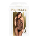 Бодистокинг с высоким кружевным воротником Penthouse - First Lady Black XL - Фото №3