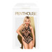 Боді з геометричним орнаментом Penthouse - Go Hotter Black S/L - Фото №3