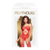 Бодістокінг з вирізом на животику Penthouse - Hot Nightfall Red S/L - Фото №3