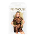 Комплект cукня з баскою, прикрасою та стрінгами Penthouse - Poison Cookie Black L/XL - Фото №3