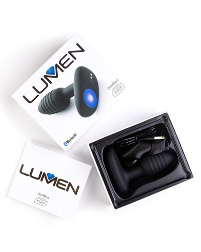 Інтерактивна анальна пробка OhMiBod Lumen powered by KIIROO - Фото №6