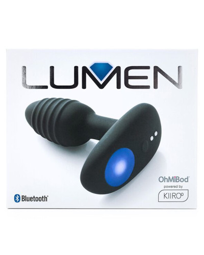 Інтерактивна анальна пробка OhMiBod Lumen powered by KIIROO - Фото №7