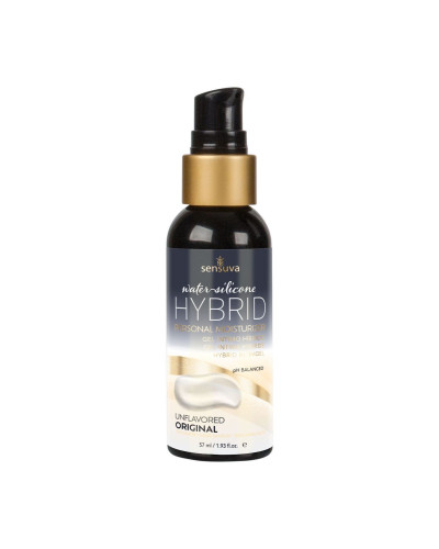 Змазка водно-силіконова Sensuva Hybrid Formula (57 мл) без цукру, можна для оральних пестощів - Фото №1