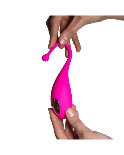 Смарт-виброяйцо Adrien Lastic Palpitation Pink с глубокой вибрацией - Фото №6