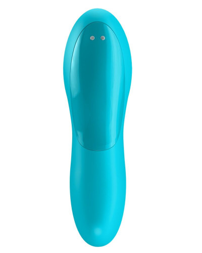 Вибратор на палец Satisfyer Teaser Light Blue - Фото №3