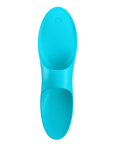 Вибратор на палец Satisfyer Teaser Light Blue - Фото №4