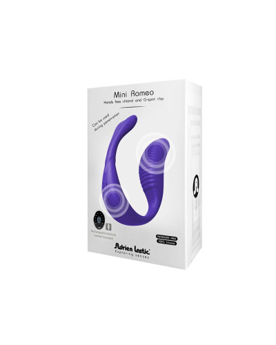 Вібратор для пар Adrien Lastic Mini Romeo II з пультом LRS і двома моторчиками - Фото №6