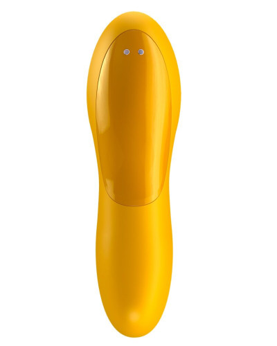 Вибратор на палец Satisfyer Teaser Dark Yellow - Фото №3