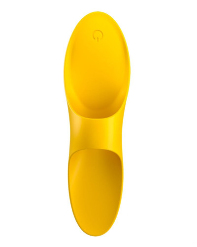 Вибратор на палец Satisfyer Teaser Dark Yellow - Фото №4