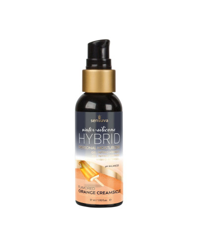 Змазка водно-силіконова Sensuva Hybrid Orange Creamsicle 57мл без цукру, можна для оральних пестощів - Фото №1