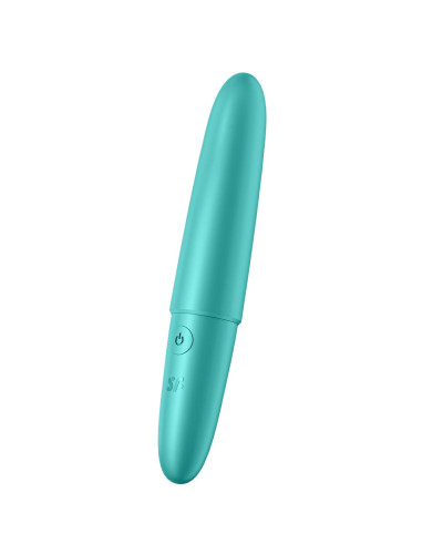 Мінівібратор Satisfyer Ultra Power Bullet 6 Turquoise - Фото №1