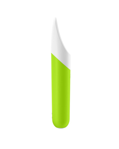 Мини-вибратор с гибким язычком Satisfyer Ultra Power Bullet 7 Green - Фото №3