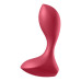 Анальная вибропробка Satisfyer Backdoor Lover Red - Фото №3