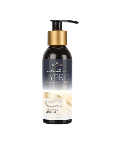 Змазка водно-силіконова Sensuva Hybrid Formula (125 мл) без цукру, можна для оральних пестощів - Фото №1