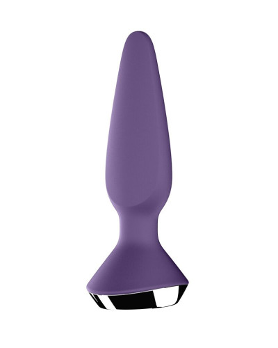 Анальна смарт-вібропробка Satisfyer Plug-ilicious 1 Purple - Фото №1